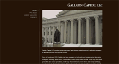 Desktop Screenshot of gallatincapital.com